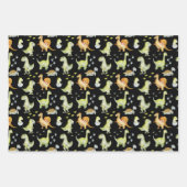 男の赤ちゃんカッコいいのタイルパーティー ラッピングペーパーシート (正面)