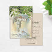 男の赤ちゃんカトリック葬儀記念聖札 –  (デスク)