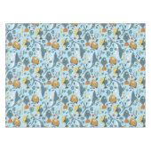 男の赤ちゃんカラフルバースデーパーティードコーシーシャーク テーブルクロス (正面(横))