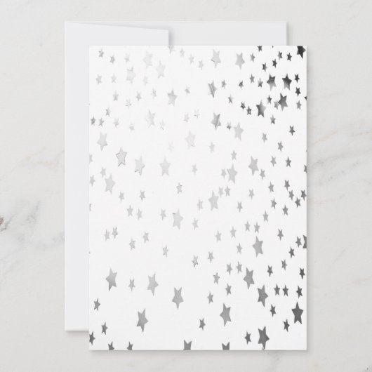 男の赤ちゃんカーズベビーシャワー招待状 招待状 (裏面)