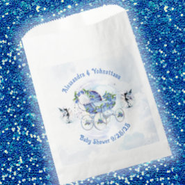 男の赤ちゃんシャワーバッシュブルーベリー フェイバーバッグ