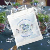 男の赤ちゃんシャワーバッシュブルーベリー フェイバーバッグ