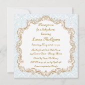 男の赤ちゃんシャワー招待状 招待状 (裏面)