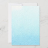 男の赤ちゃんストークシャワー招待状 招待状 (裏面)