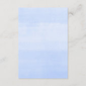 男の赤ちゃんハロウィーン幽霊ベビースシャワー用の本 エンクロージャーカード (裏面)