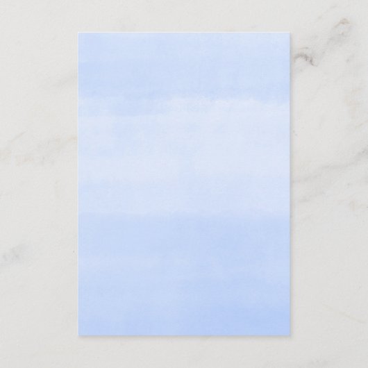 男の赤ちゃんハロウィーン幽霊ベビースシャワー用の本 エンクロージャーカード (裏面)