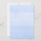 男の赤ちゃんハロウィーン秋かわいい幽霊赤ちゃんシャワー 招待状 (裏面)