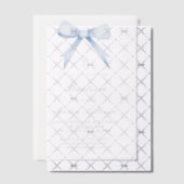 男の赤ちゃんバプテスマ ベラム紙招待状 (オフセット (招待状))