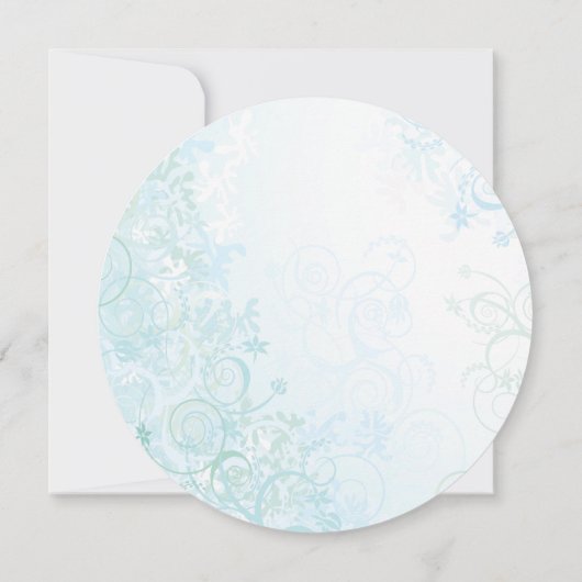 男の赤ちゃんバプテモダンィスマ円招待状 招待状 (裏面)