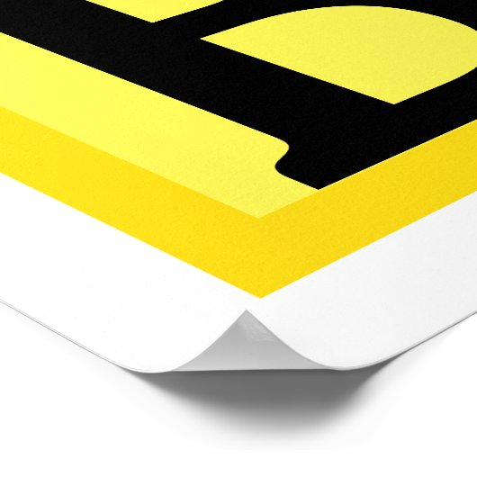 男の赤ちゃんパーソナライズされたベビーシャワーポスター ポスター (角)