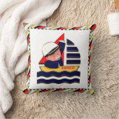 男の赤ちゃんパーソナライズされた贈与 クッション (ブランケット)