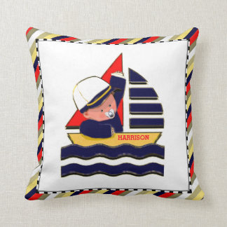 男の赤ちゃんパーソナライズされた贈与 クッション
