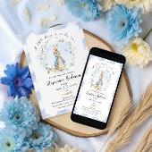 男の赤ちゃんピーターラビットベビーシャワー招待状 招待状