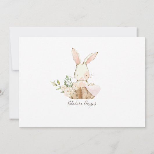 男の赤ちゃんフォトスクリプトの誕生発表 案内状 (裏面)