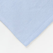 男の赤ちゃんフリースブランケットと写真  フリースブランケット (角)