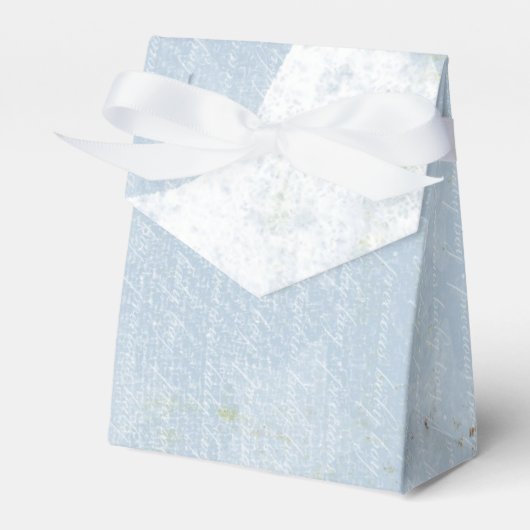 男の赤ちゃんブルーシャワーお気に入りボックス フェイバーボックス (正面サイド)