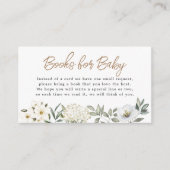 男の赤ちゃんブルーバルーンフローラ用ブック エンクロージャーカード (正面)