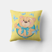 男の赤ちゃんベア クッション (裏面)