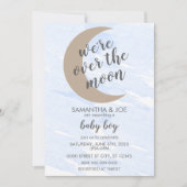 男の赤ちゃんベビーシャワー招待状 招待状 (正面)