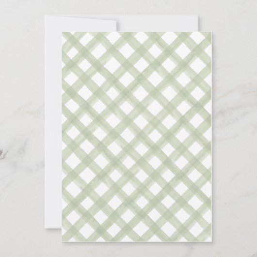 男の赤ちゃんマラルダックベビーシャワー 招待状 (裏面)