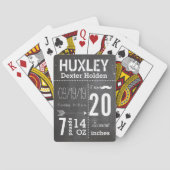 男の赤ちゃんムスタヒアリルマンヴィンテージレトロ トランプ (裏面)