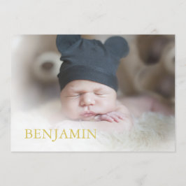 男の赤ちゃん写真命名式ヘブライ語ユダヤ人 招待状