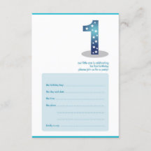 男の赤ちゃん初の誕生日デザイン