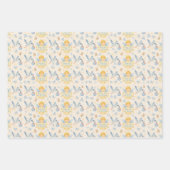 男の赤ちゃん到着エンジェルストーク発表 ラッピングペーパーシート (正面2)