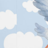 男の赤ちゃん到着子供部屋デコール 壁紙 (縫い目)