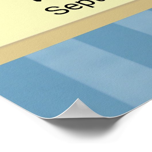 男の赤ちゃん名パーソナライズされた子供部屋ポスター ポスター (角)