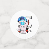 男の赤ちゃん大工 コンフェッティ (スモール正面)