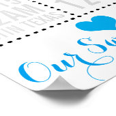 男の赤ちゃん子供部屋8x10プリント ポスター (角)