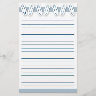 男の赤ちゃん安全ピン 便箋