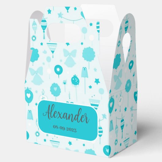 男の赤ちゃん性別表示 フェイバーボックス (オープン)