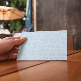 男の赤ちゃん発表葉書 案内ポストカード