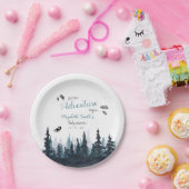 男の赤ちゃん素朴アドベンチャー ペーパープレート (パーティー)