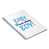 男の赤ちゃん誇りを持ったの姉妹ギフト ノートブック (右側)