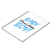 男の赤ちゃん誇りを持ったの姉妹ギフト ノートブック (左側)