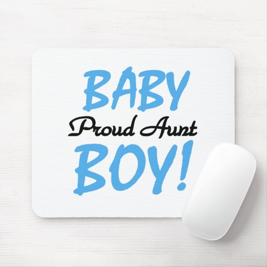 男の赤ちゃん誇りを持った叔母 マウスパッド (マウス)