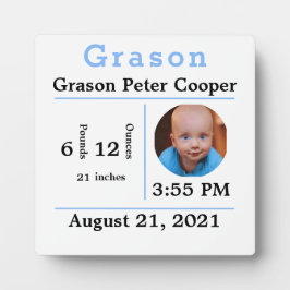 男の赤ちゃん誕生統計フォトプロッププラーク フォトプラーク