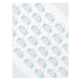 男の赤ちゃん赤ちゃんシャワーエレファントテーブルクロス テーブルクロス