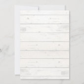 男の赤ちゃん長距離シャワーバイメール招待状 招待状 (裏面)