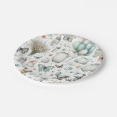 男の赤ちゃん青 ペーパープレート (アングル)