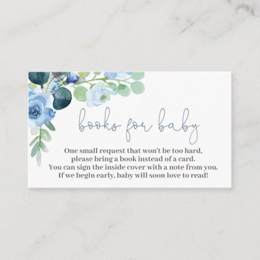 男の赤ちゃん エンクロージャーカード (正面)