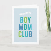 男の赤ちゃん カード (正面)