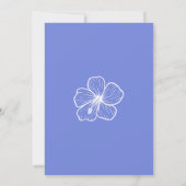 男の赤ちゃん、スクリプト引用文熱帯フローラ赤ちゃんシャワー 招待状 (裏面)