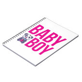 男の赤ちゃん ノートブック (左側)