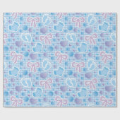 男の赤ちゃん ラッピングペーパー (フラット)