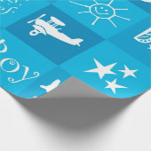 男の赤ちゃん ラッピングペーパー (角)