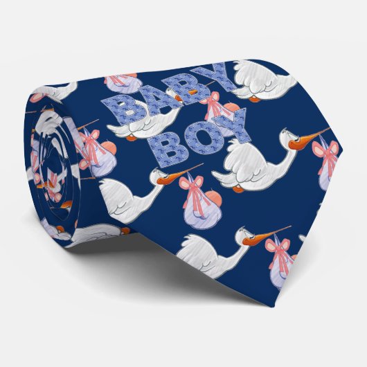 男の赤ちゃん。 洗礼のためのタイ ネクタイ (ロール)